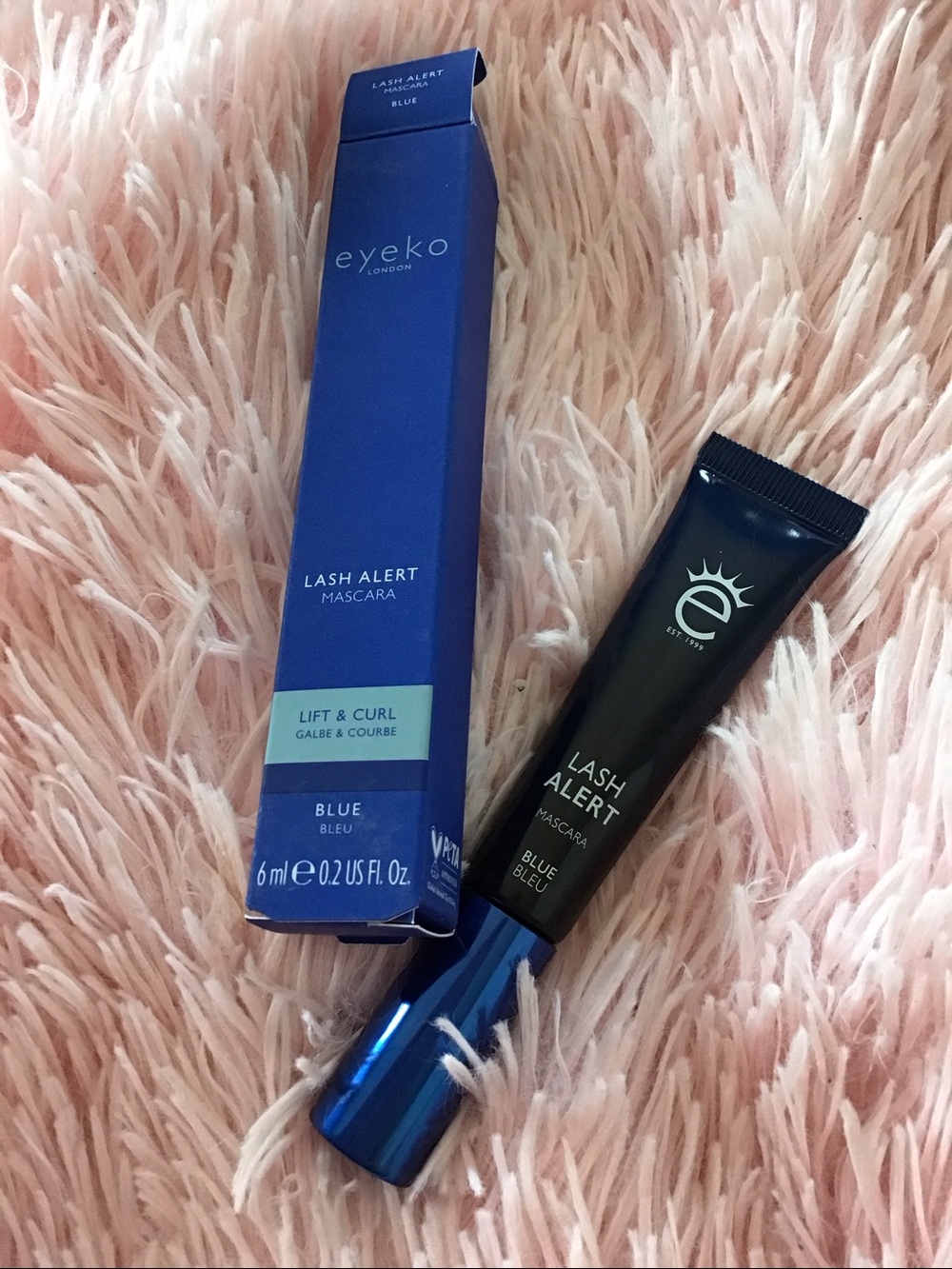 NIB Eyeko Lash Alert Lift and Curl Mascara — Blue